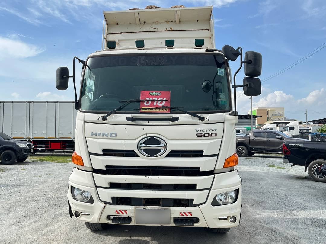 สิบล้อดั้มพ์พ่วงแม่ลูก HINO FM1A344 ปี 66 (1506,1507)