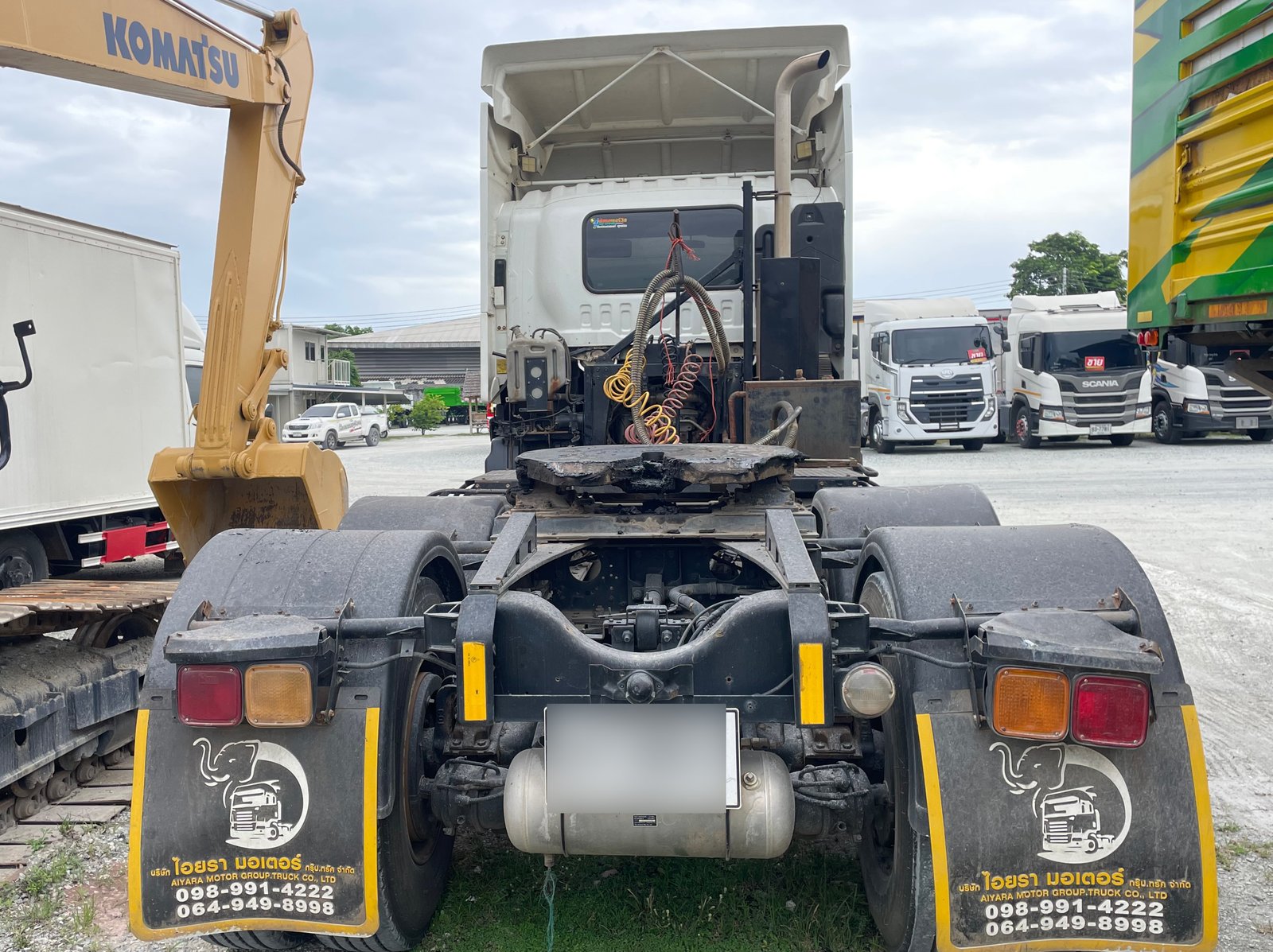 หัวลาก ISUZU GXZ 360แรง ปี 59 (3822)