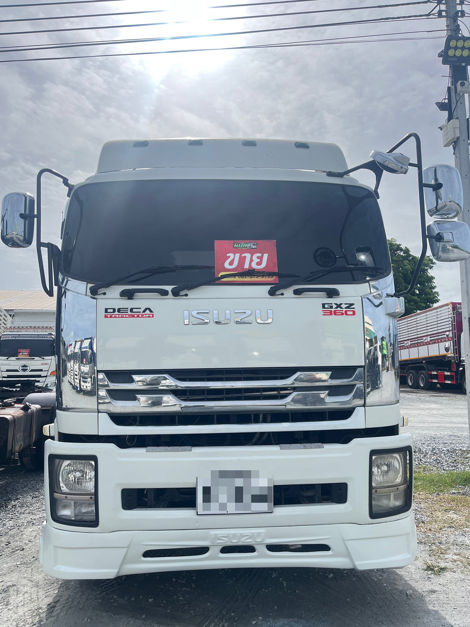 หัวลาก ISUZU GXZ 360 แรง ปี 2559 (3822)