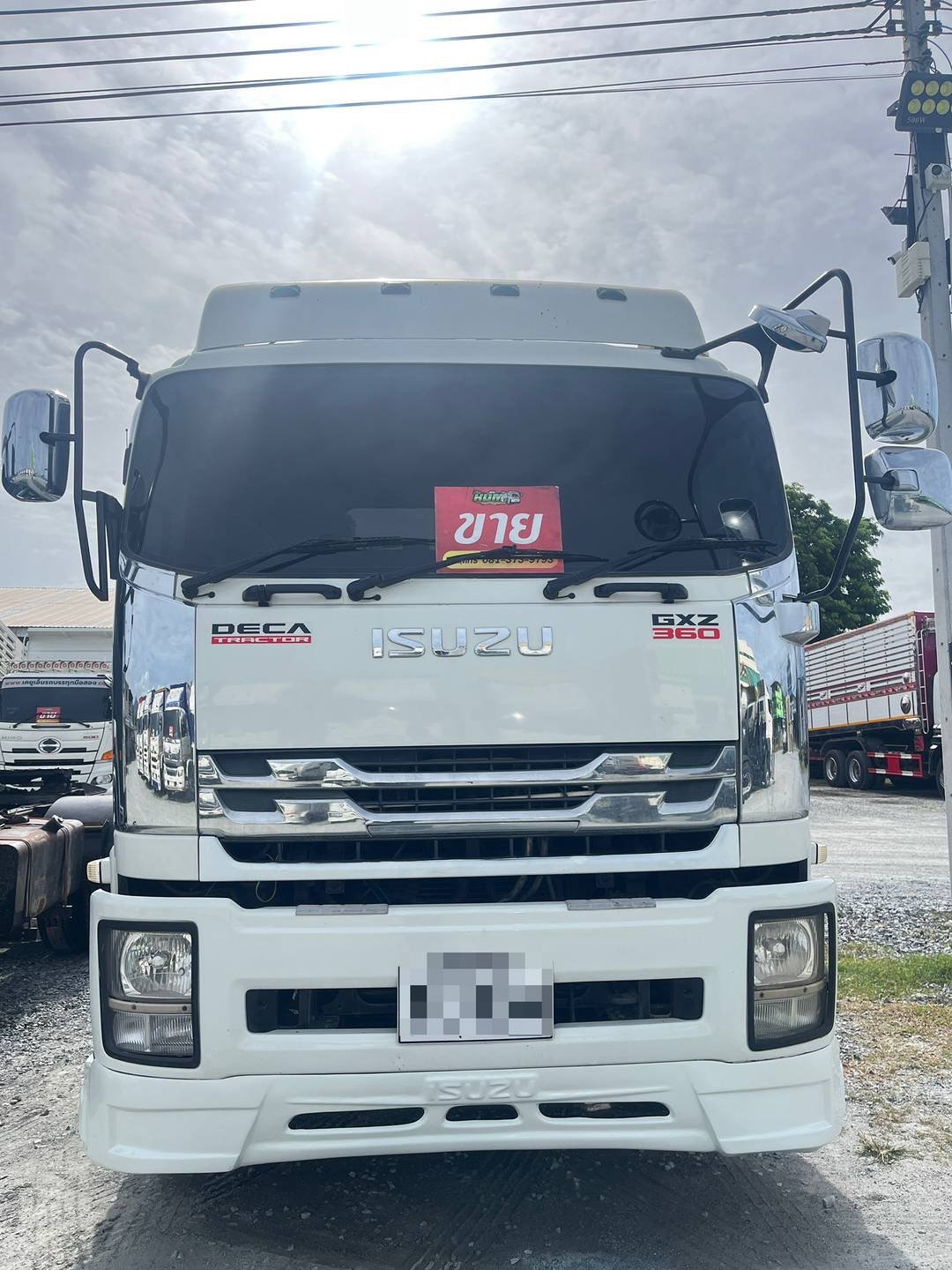 สิบล้อหัวลาก ISUZU GXZ 360 แรง ปี 2559 (3822)