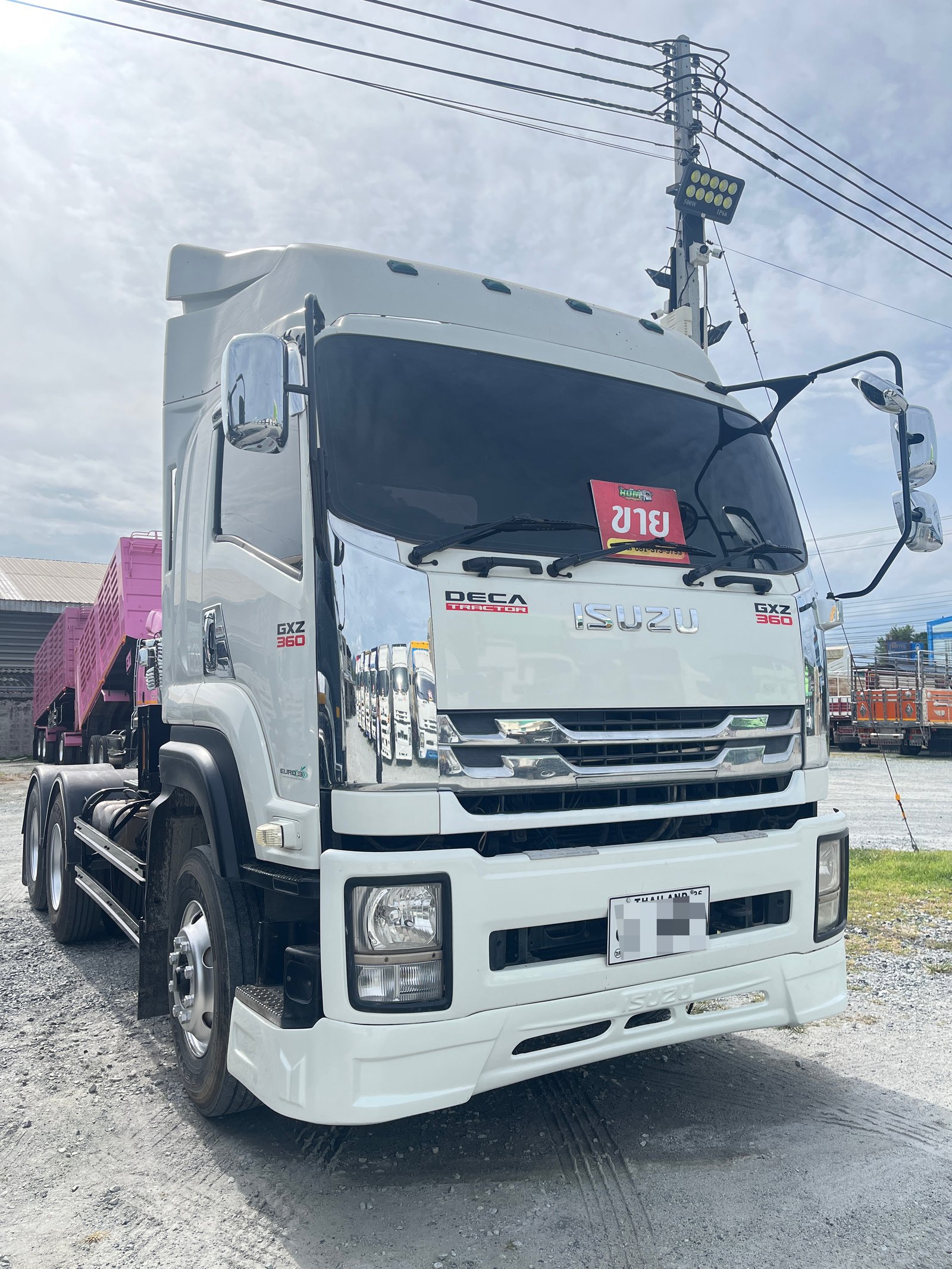 หัวลาก ISUZU GXZ 360 แรง ปี 2559 (3822)
