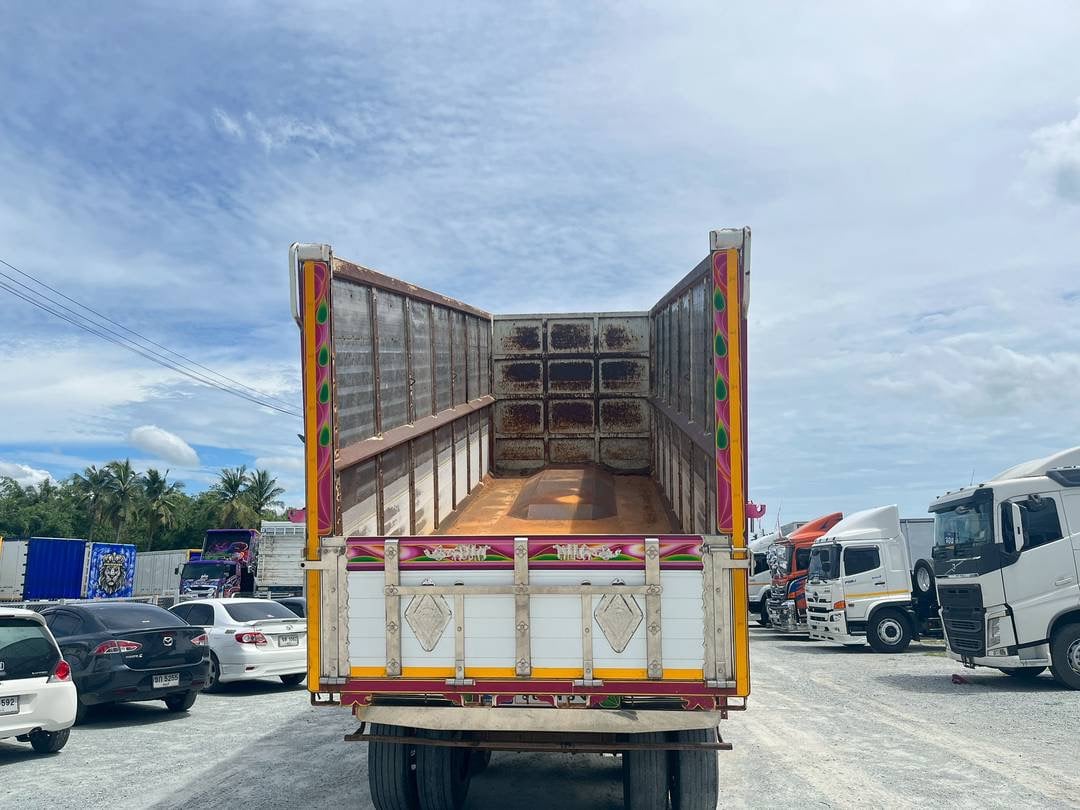 สิบล้อดั้มพ์พ่วงแม่ลูก ISUZU FXZ 360แรง ปี 65 (0337,5222)