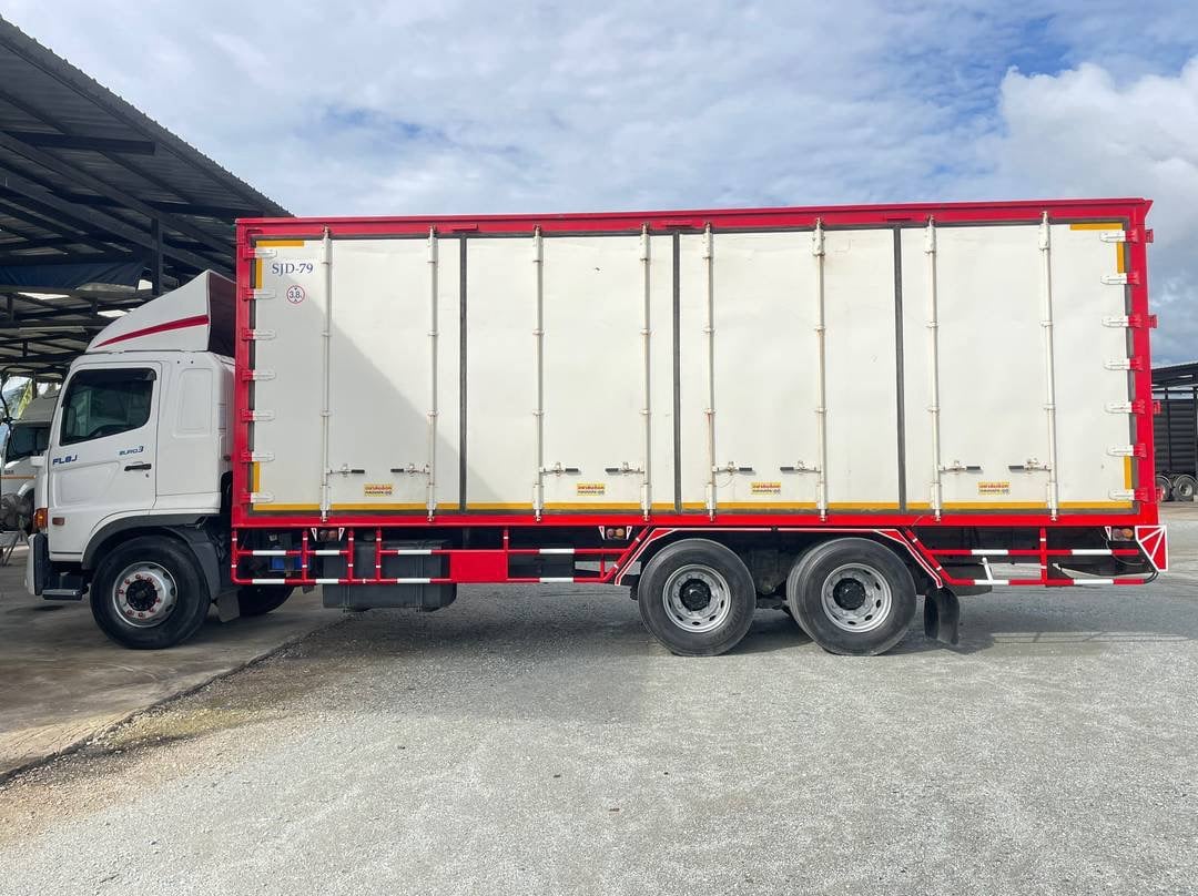 สิบล้อตู้สิบบาน HINO FL8J 260แรง ปี 65 (6944)