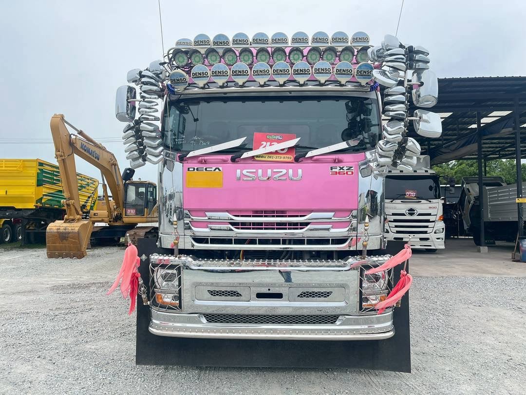 สิบล้อดั้มพ์พ่วงแม่ลูก ISUZU FXZ 360แรง ปี 66 (1364,2110) สิบล้อดั้มพ์พ่วงแม่ลูก ISUZU FXZ 360แรง ปี 66 (1364,2110)