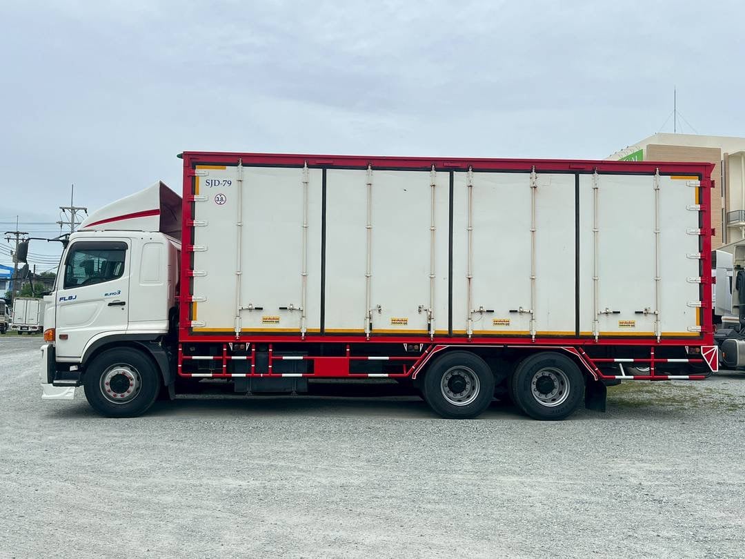 สิบล้อตู้สิบบาน HINO FL8J 260แรง ปี 64 (6944)