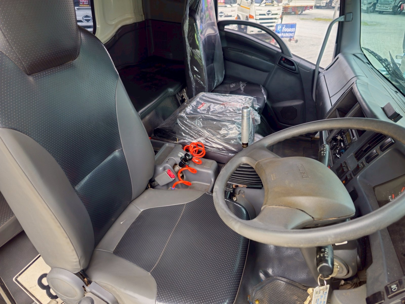 สิบล้อดั้มพ์พ่วงแม่ลูก ISUZU FXZ 360แรง ปี 66 (5236,2075)