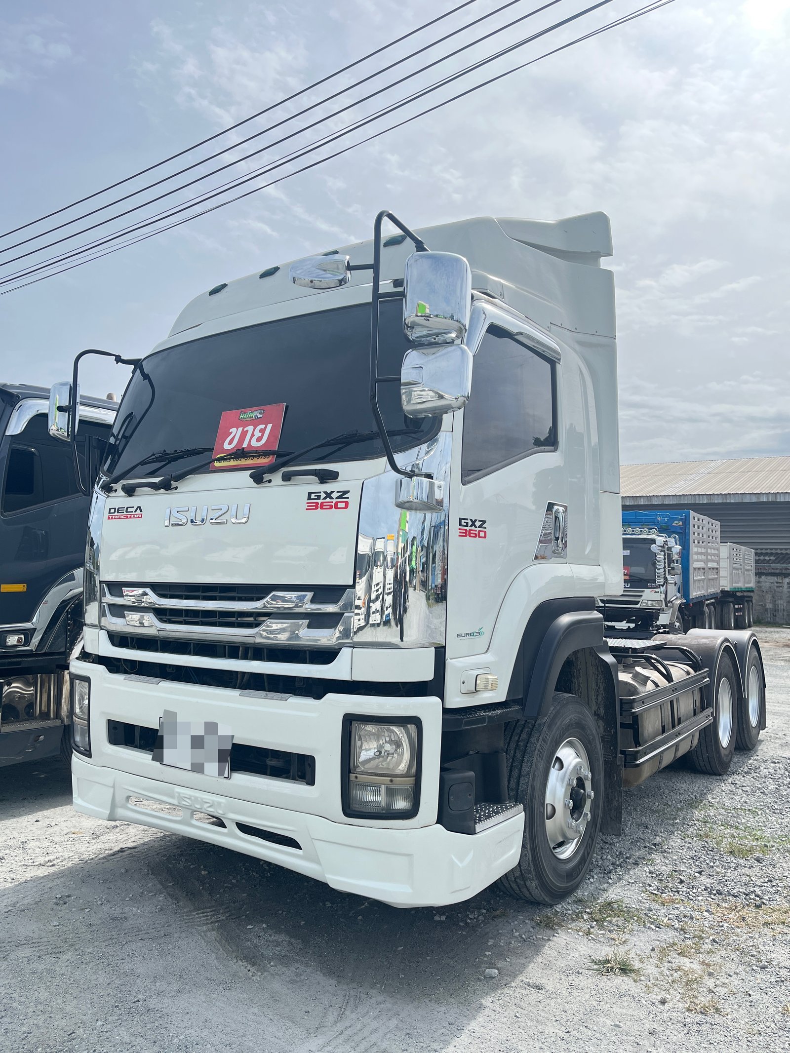 หัวลาก ISUZU GXZ 360 แรง ปี 2559 (3822)