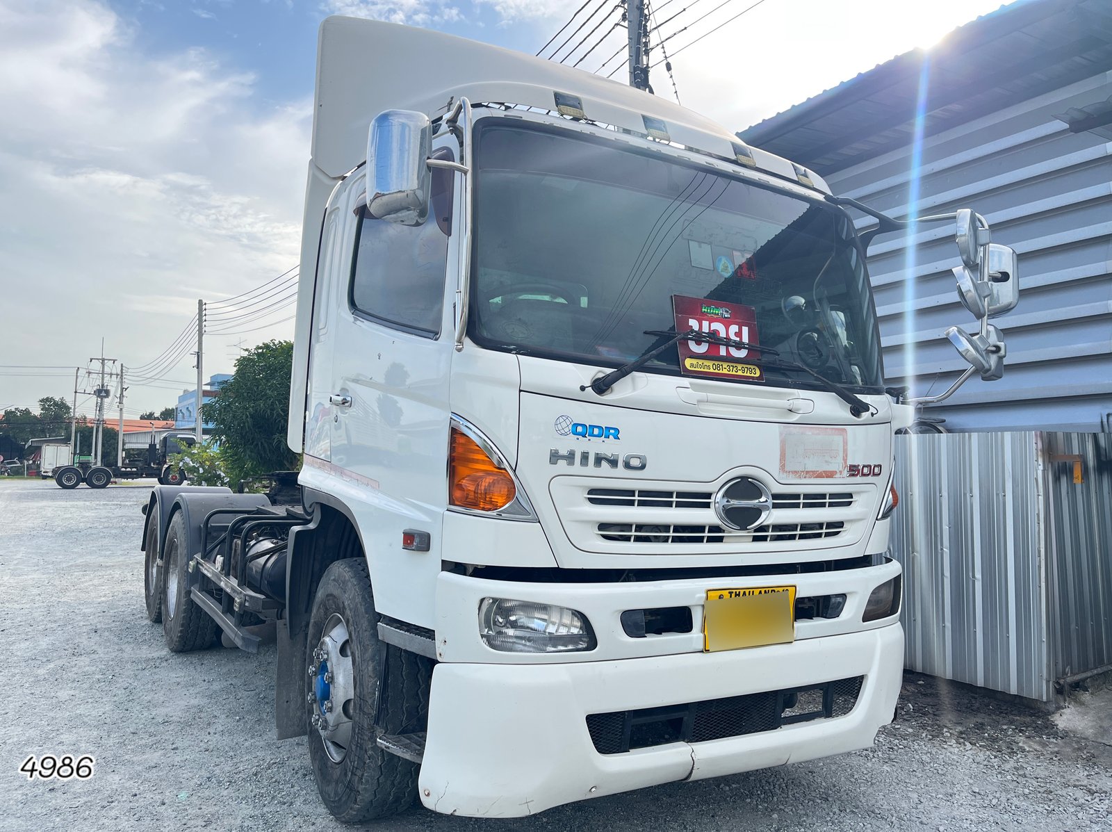 สิบล้อหัวลาก HINO 500 FM1A 344 ปี 56 (4986)