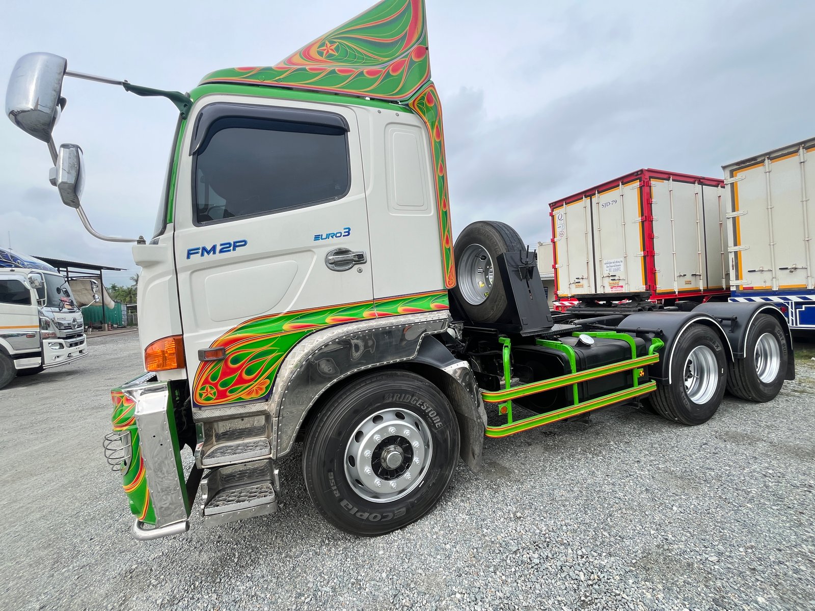 หัวลาก HINO FM2P 380แรง ปี 62 (7351) หัวลาก HINO FM2P 380แรง ปี 62 (7351)