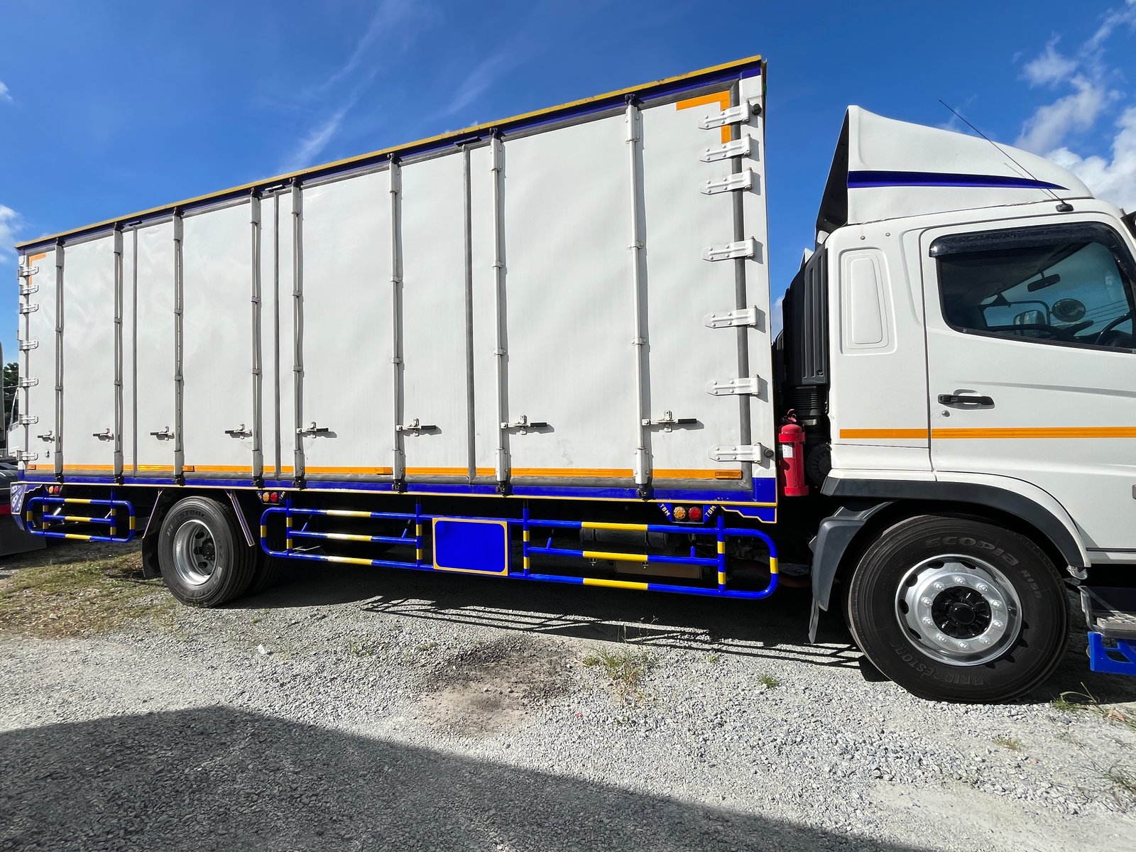 หกล้อตู้สิบบาน HINO FG8J 240แรง ปี 64 (3641)