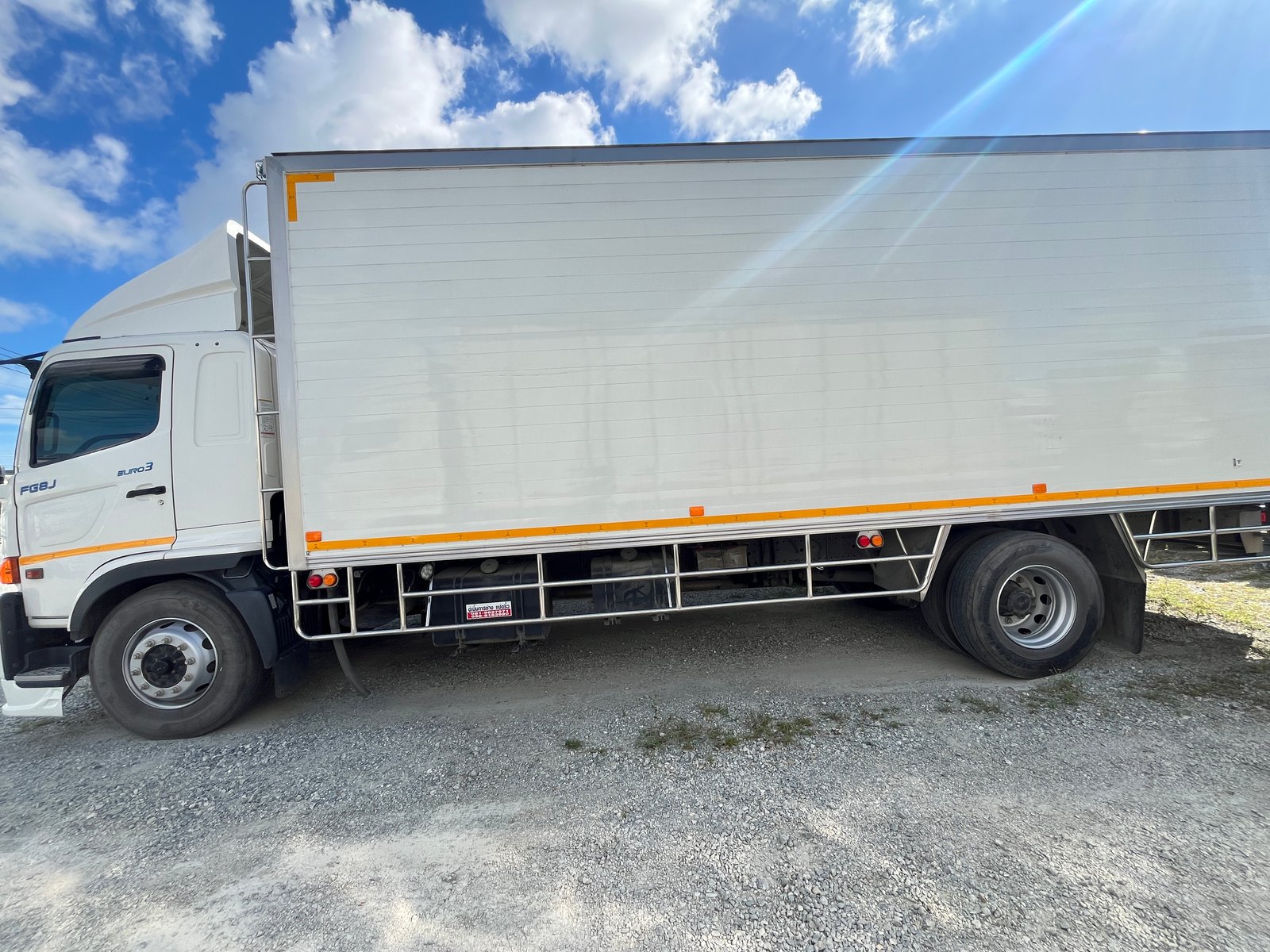 หกล้อตู้เย็น HINO FG8J 240แรง ปี 66 (4212)