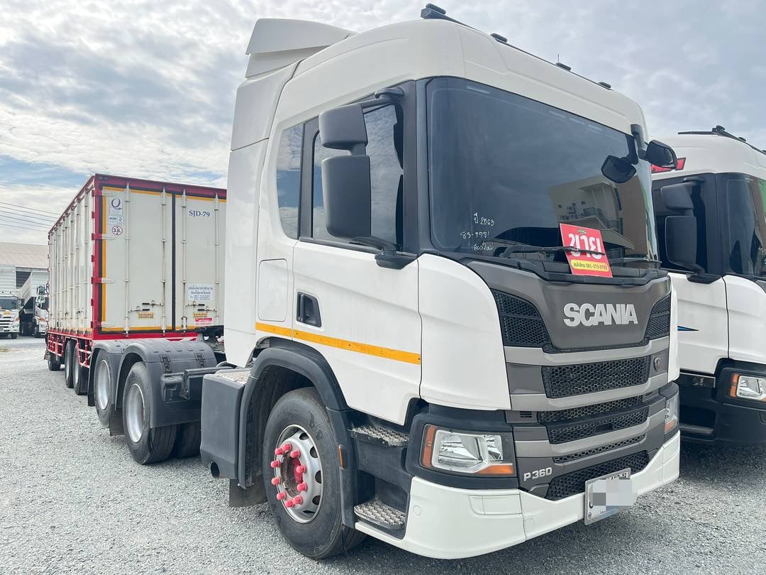 สิบล้อหัวลาก SCANIA P360 ปี 63 (7781)