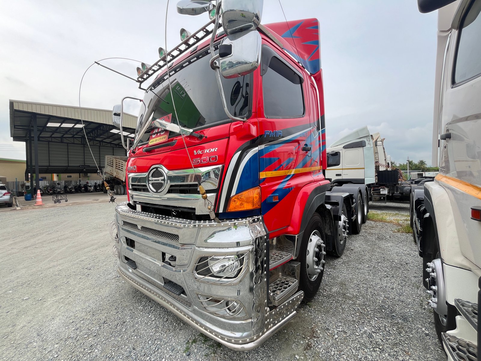สิบสองล้อหัวลาก HINO FM1A 344แรง ปี 66 (1246) สิบสองล้อหัวลาก HINO FM1A 344แรง ปี 66 (1246)