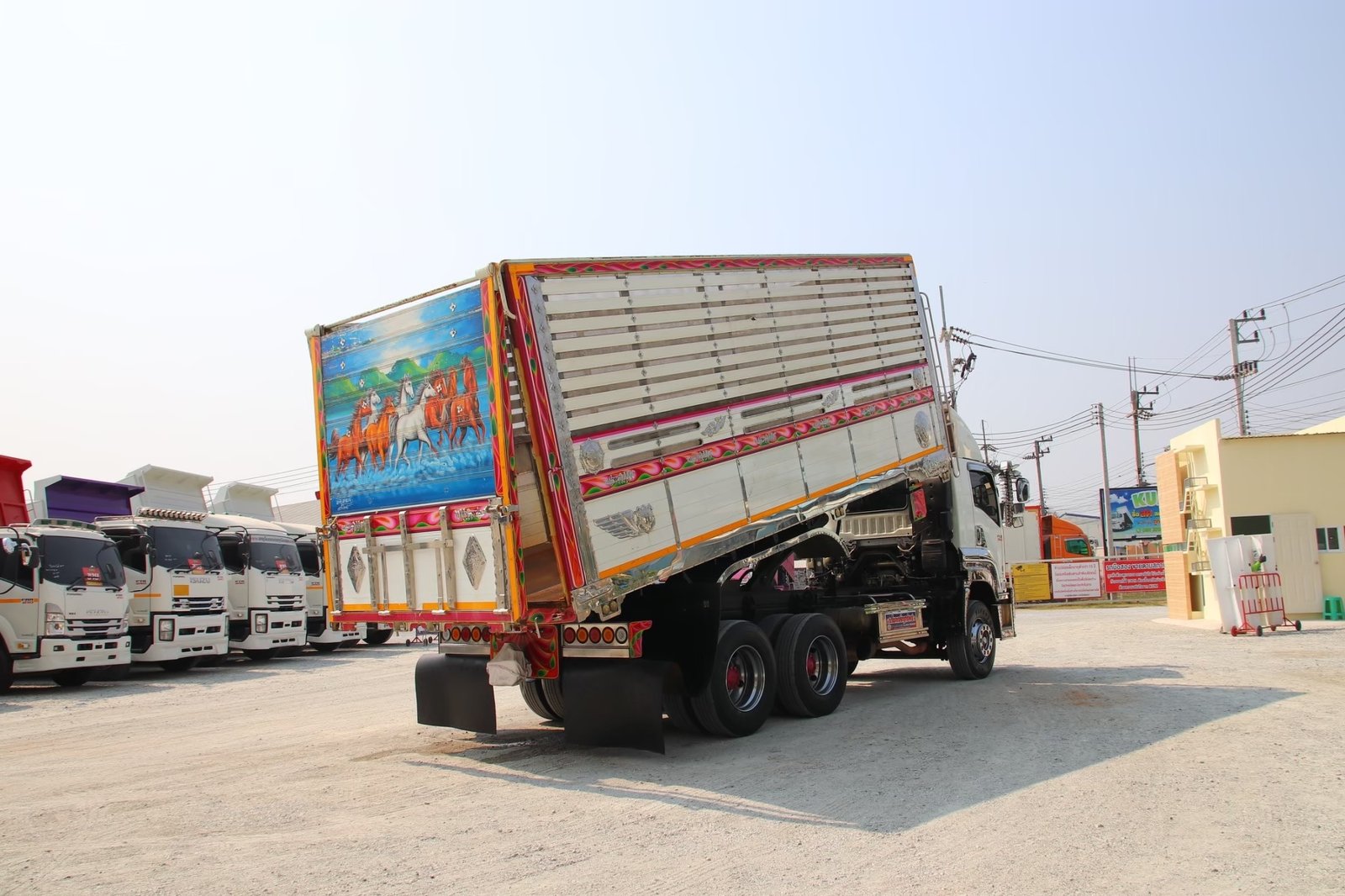 สิบล้อดั้มพ์เกษตรแท้ ISUZU FXZ 360แรง ปี 65 (0337)