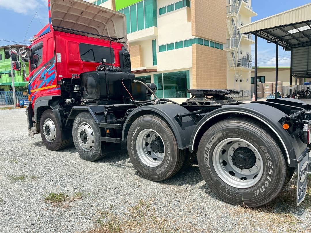 สิบสองล้อหัวลาก HINO FM1A 344แรง ปี 66 (1246) สิบสองล้อหัวลาก HINO FM1A 344แรง ปี 66 (1246)
