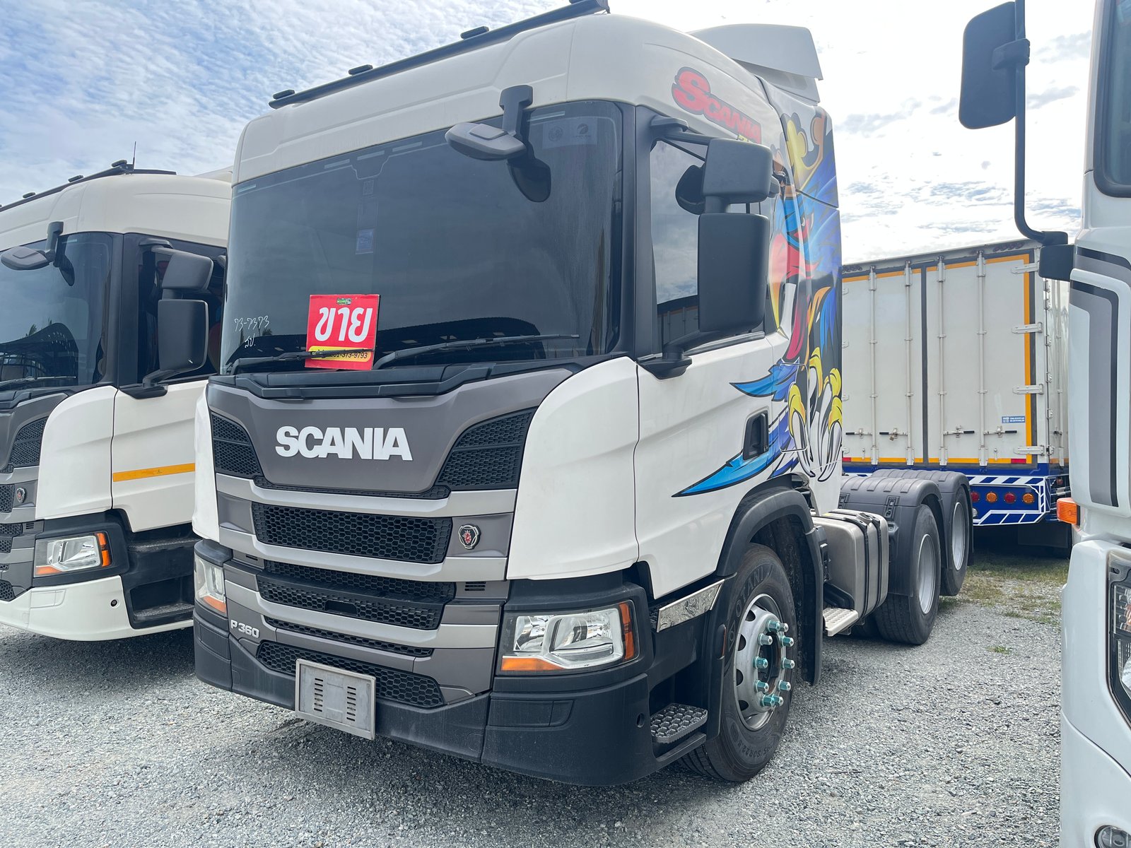 สิบล้อหัวลาก SCANIA P360 ปี 65 (7373)