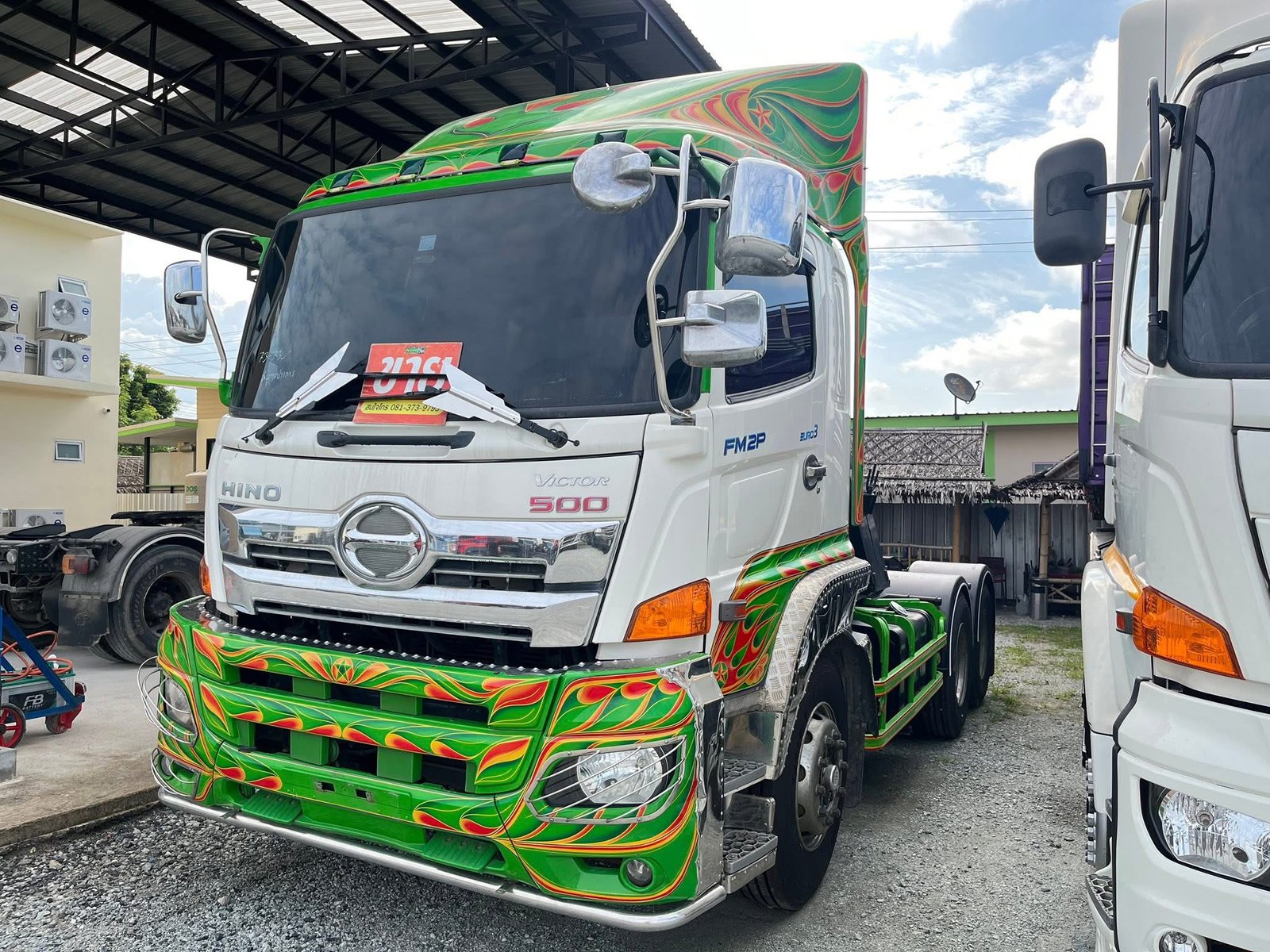 หัวลาก Hino Victor Fm2p 380แรง ปี 62 (7351) หัวลาก Hino Victor Fm2p 380แรง ปี 62 (7351)