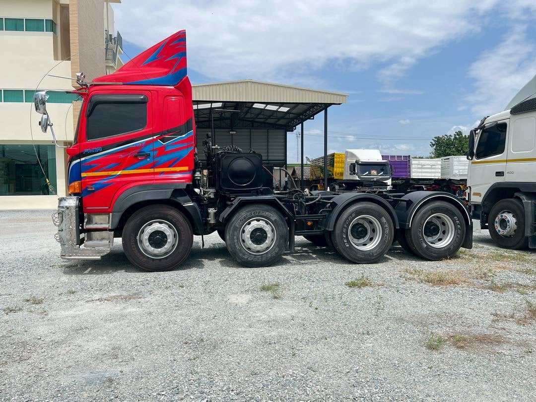 สิบสองล้อหัวลาก HINO FM1A 344แรง ปี 66 (1246) สิบสองล้อหัวลาก HINO FM1A 344แรง ปี 66 (1246)