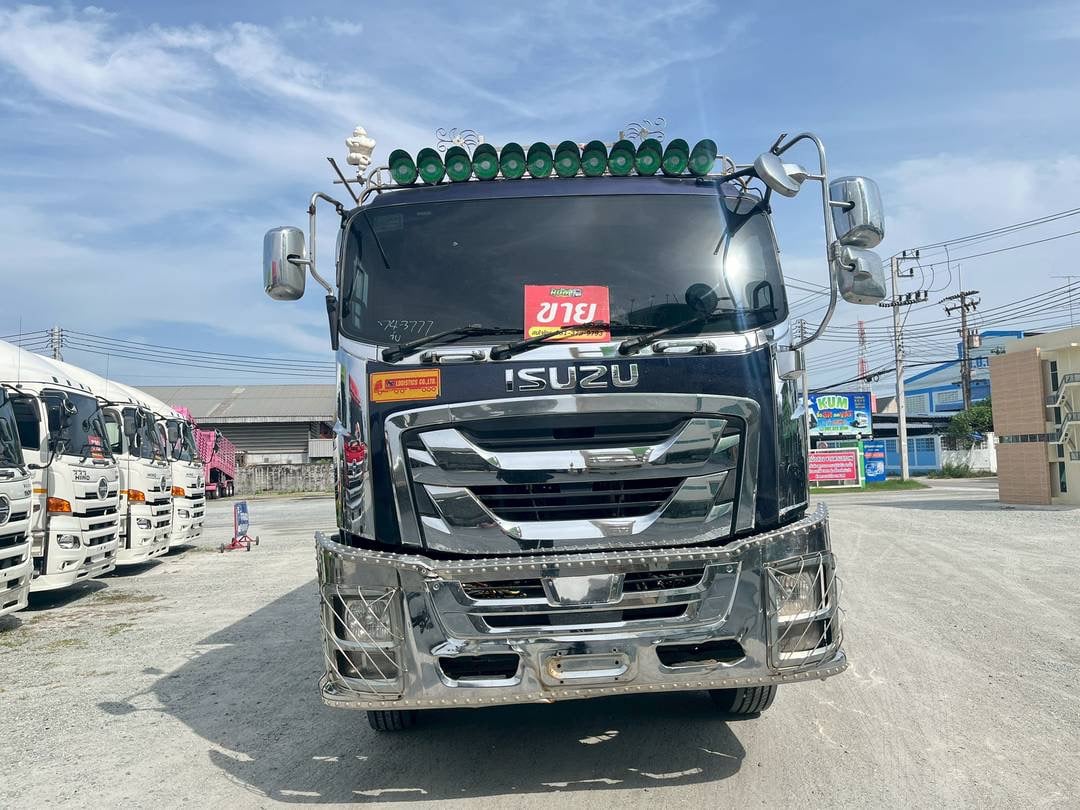 สิบสองล้อดั้มพ์พ่วงแม่ลูก ISUZU FYH 360แรง ปี 65 (3777,3778) สิบสองล้อดั้มพ์พ่วงแม่ลูก ISUZU FYH 360แรง ปี 65 (3777,3778)
