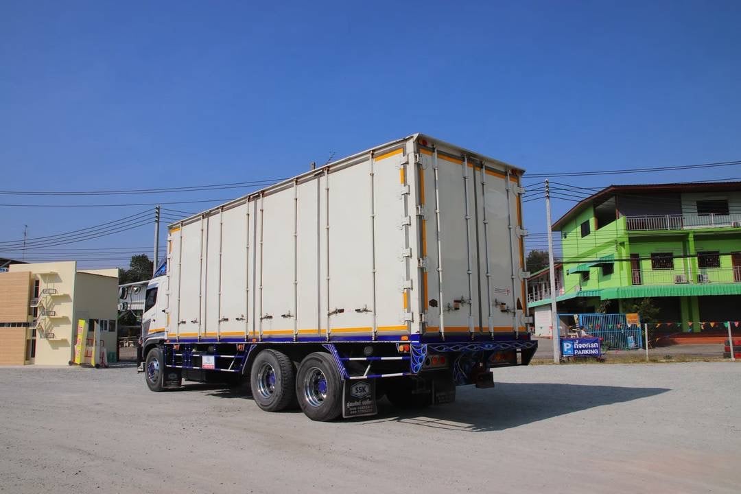 สิบล้อตู้สิบบาน HINO FL8J 260แรง ปี 64 (6127) สิบล้อตู้สิบบาน HINO FL8J 260แรง ปี 64 (6127)