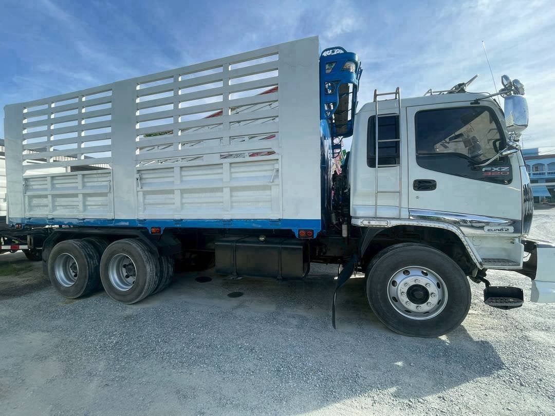 สิบล้อดั้มพ์คอกเกษตรISUZU FXZ 320แรง ปี 51 (7387) สิบล้อดั้มพ์คอกเกษตรISUZU FXZ 320แรง ปี 51 (7387)