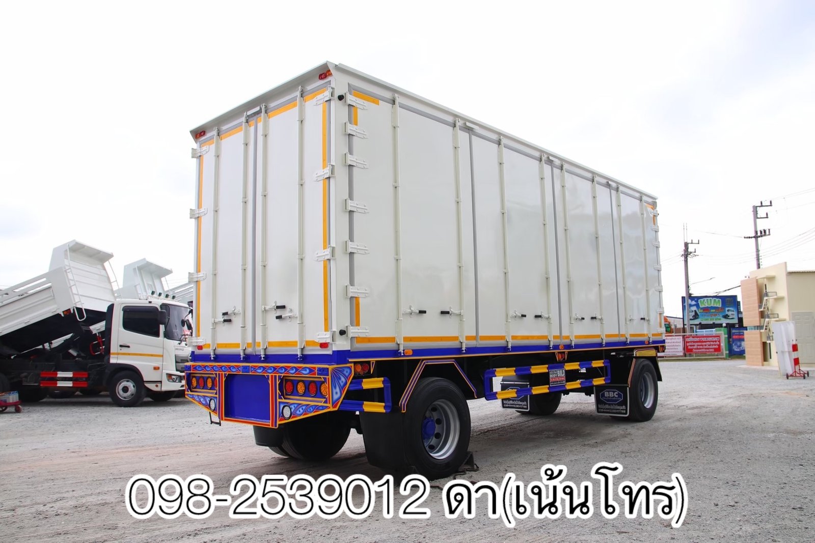 หางตู้สิบบาน สองเพลา อู่ แคร์บอย ปี 2562(9693) หางตู้สิบบาน สองเพลา อู่ แคร์บอย ปี 2562(9693)