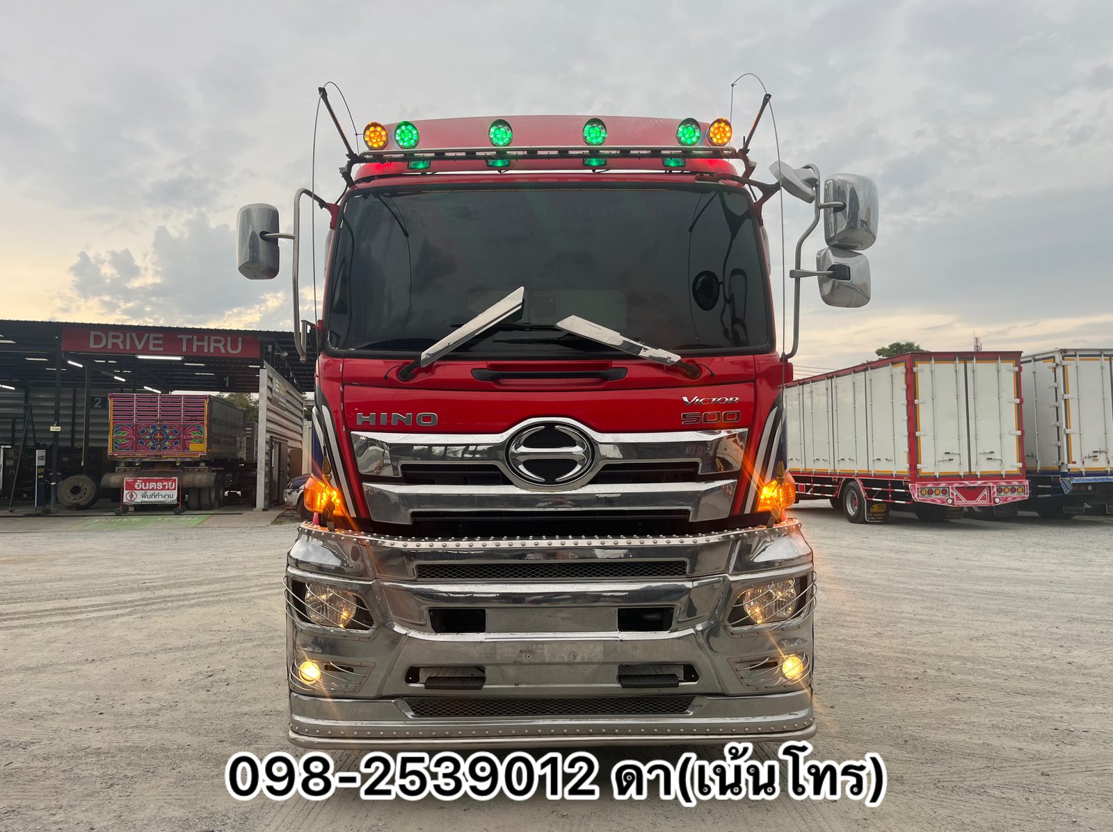 สิบสองล้อหัวลากเข้ามาใหม่คะ Hino Victor 344 แรง ปี66(