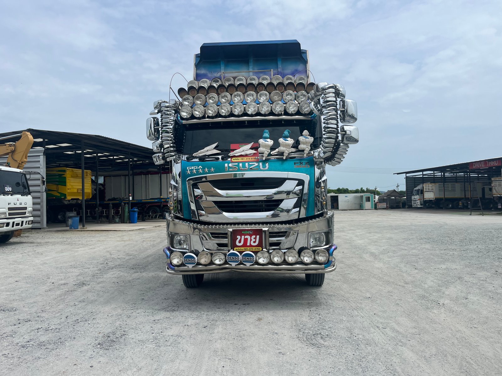 สิบล้อดั้ม isuzu fxz360 แรง ปี65 (