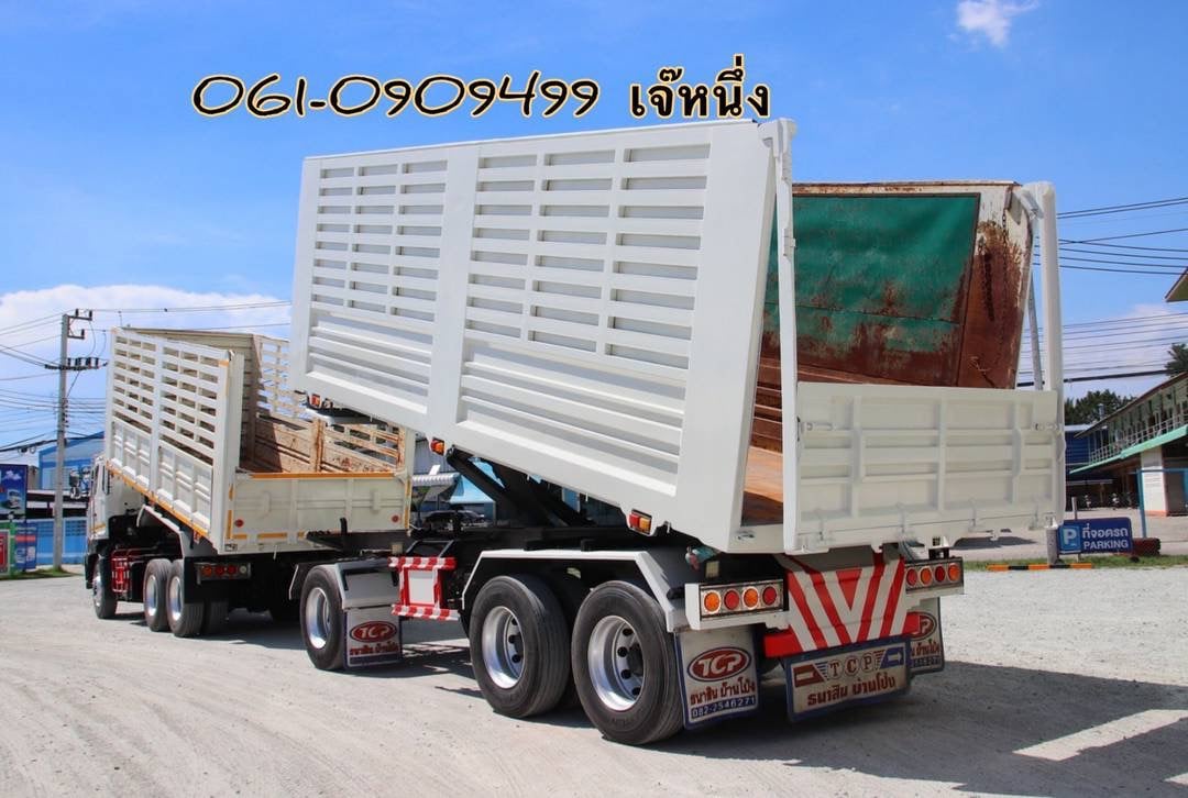 สิบล้อดั้มพ์พ่วง Hino Victor 344 แรงม้า ปี 2566 ( 3326)