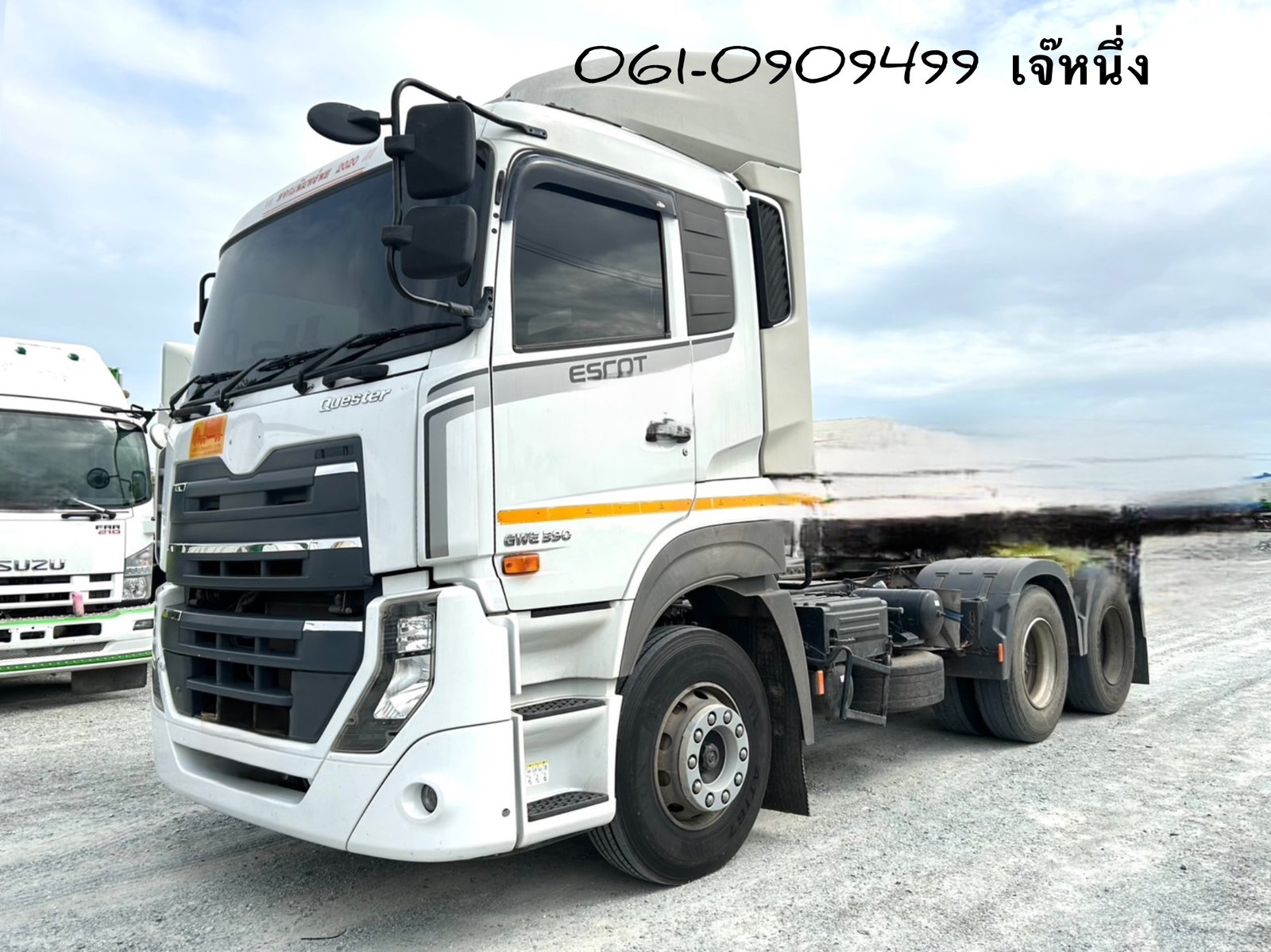 สิบล้อหัวลากสองเพลา UD GWE 398 แรงม้า ปี 2565 (6079) สิบล้อหัวลากสองเพลา UD GWE 398 แรงม้า ปี 2565 (6079)