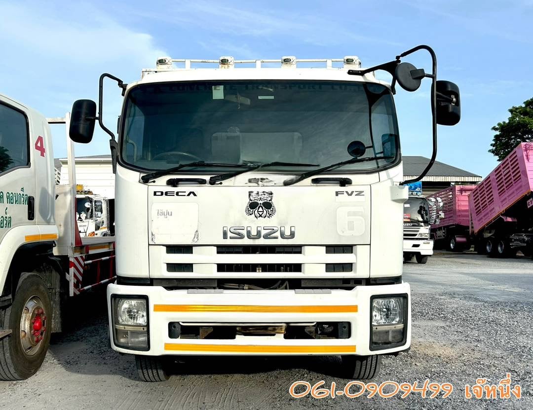 สิบล้อพื้นเรียบสองเพลา Isuzu Fvz
300 แรงม้า ปี 2557 (0812) สิบล้อพื้นเรียบสองเพลา Isuzu Fvz
300 แรงม้า ปี 2557 (0812)