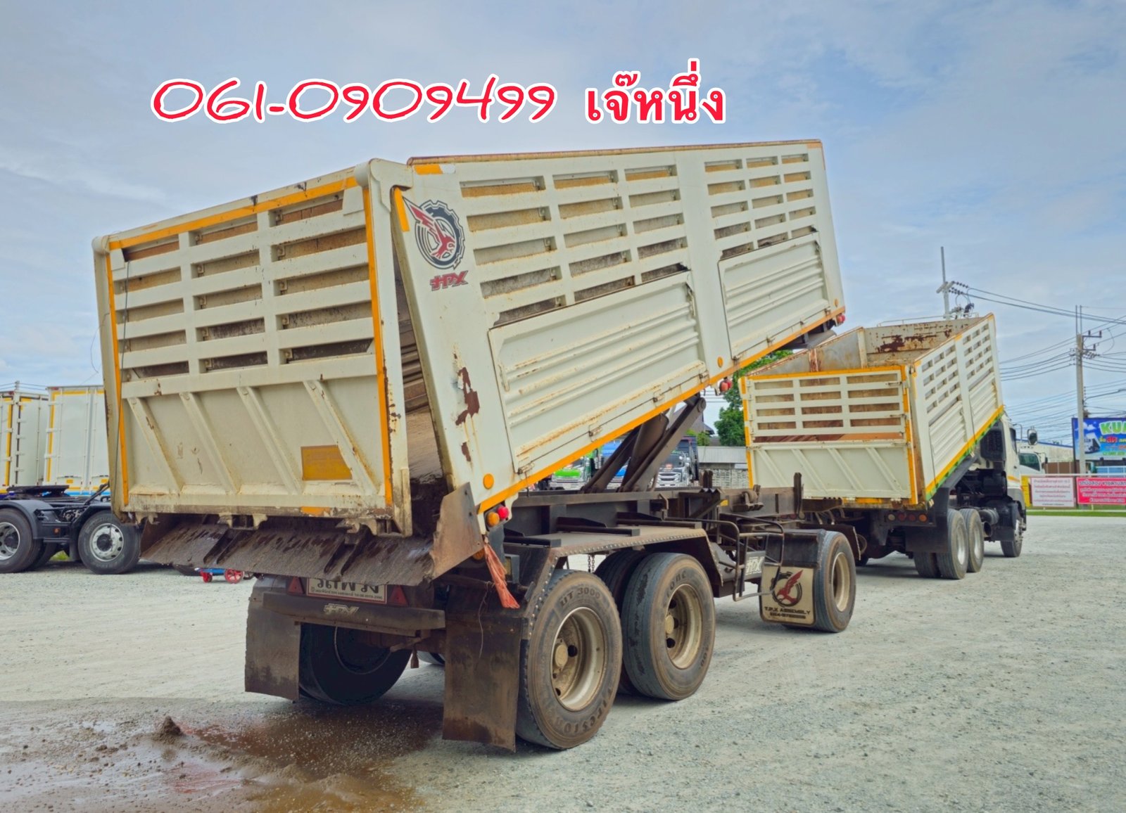 ‼️ช่วยดาวน์ 2 แสน สิบล้อดั้มพ์พ่วง Hino 344 แรงม้า ปี 61 (5176) ‼️ช่วยดาวน์ 2 แสน สิบล้อดั้มพ์พ่วง Hino 344 แรงม้า ปี 61 (5176)
