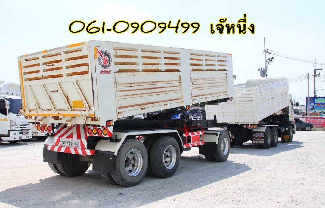 สิบล้อดั้มพ์พ่วง Hino Victor 344 แรงม้า ปี 2565 (2753) สิบล้อดั้มพ์พ่วง Hino Victor 344 แรงม้า ปี 2565 (2753)