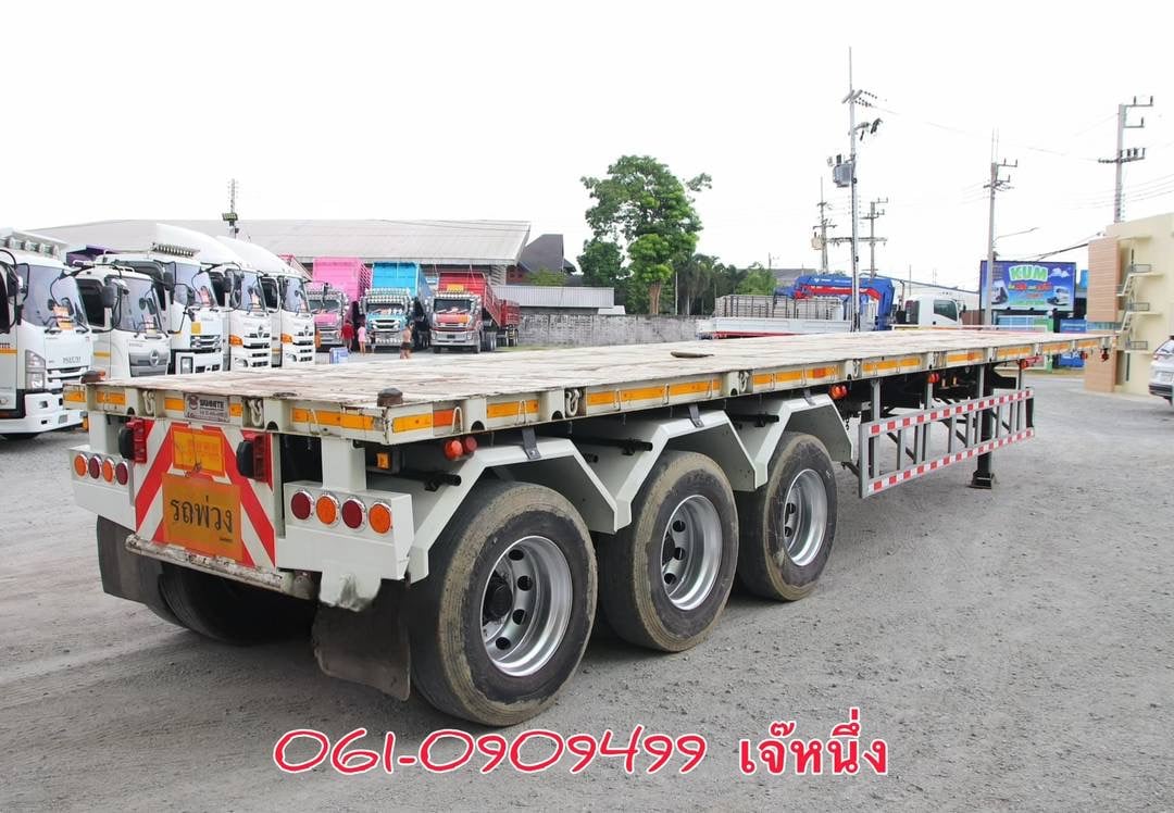 หางพื้นเรียบสามเพลา อู่ พนัส ปี 2564 (3289) หางพื้นเรียบสามเพลา อู่ พนัส ปี 2564 (3289)