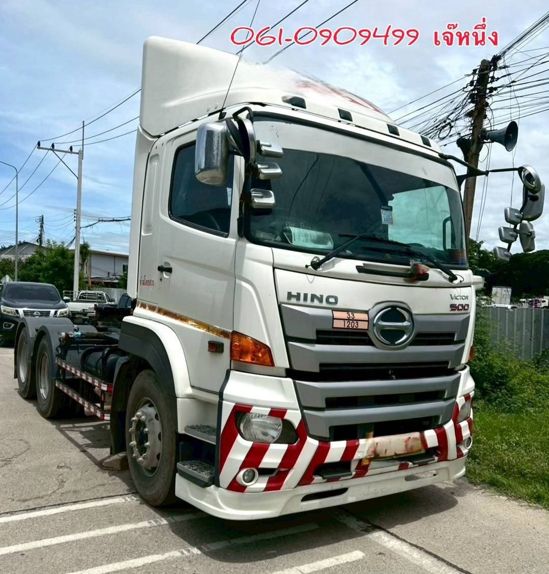 สิบล้อหัวลาก Hino Victor 344 แรงม้า ปี 2563 (1557)