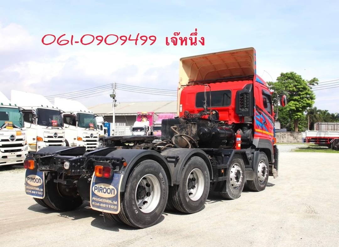 สิบสองล้อหัวลาก Hino Victor 344 แรงม้า ปี 2566 (1246) สิบสองล้อหัวลาก Hino Victor 344 แรงม้า ปี 2566 (1246)