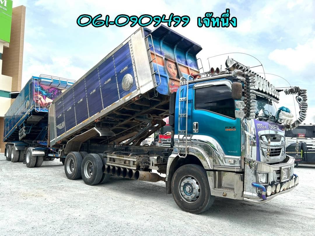 ‼️ช่วยดาวน์ 2 แสน สิบล้อดั้มพ์พ่วง Isuzu 360 แรง ปี 66 (5236) ‼️ช่วยดาวน์ 2 แสน สิบล้อดั้มพ์พ่วง Isuzu 360 แรง ปี 66 (5236)