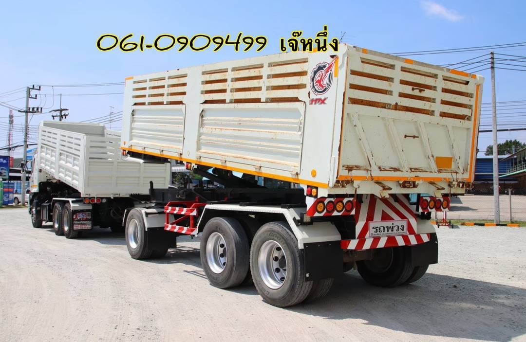 สิบล้อดั้มพ์พ่วง Hino Victor 344 แรงม้า ปี 2565 (2753) สิบล้อดั้มพ์พ่วง Hino Victor 344 แรงม้า ปี 2565 (2753)
