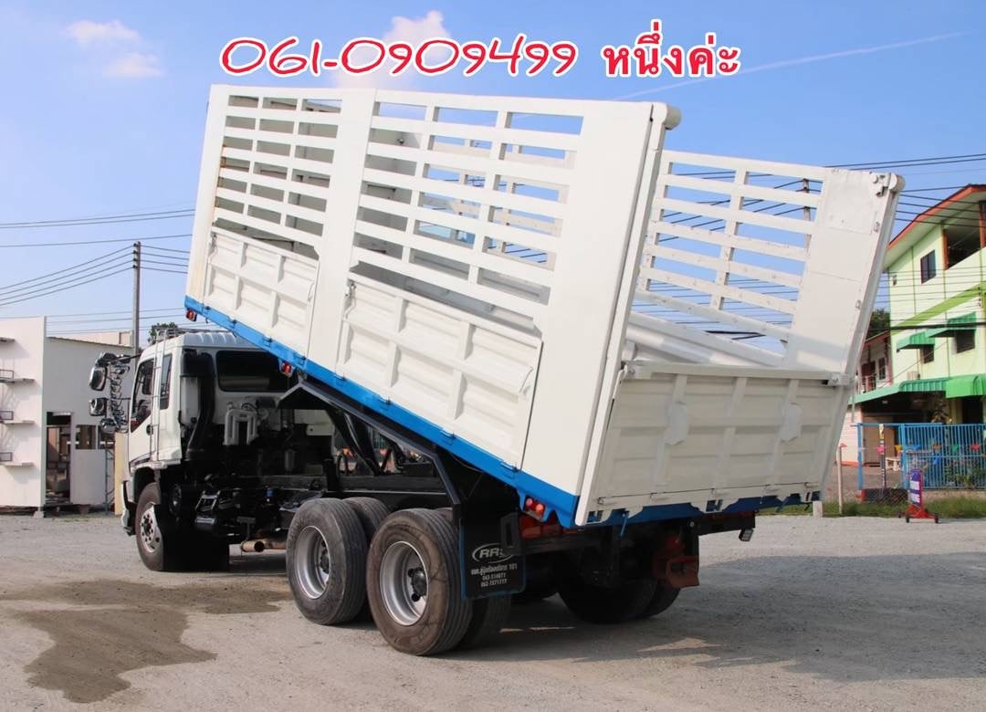 สิบล้อดั้มพ์ Isuzu Fxz 320 แรงม้า ปี 2551 (7387)