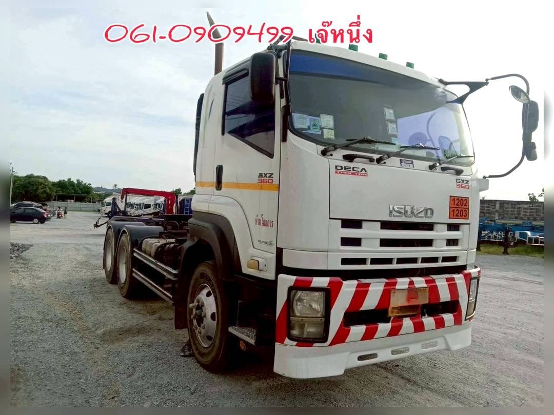 สิบล้อหัวลาก Isuzu Gxz
3860 แรงม้า ปี 2555 (6863)