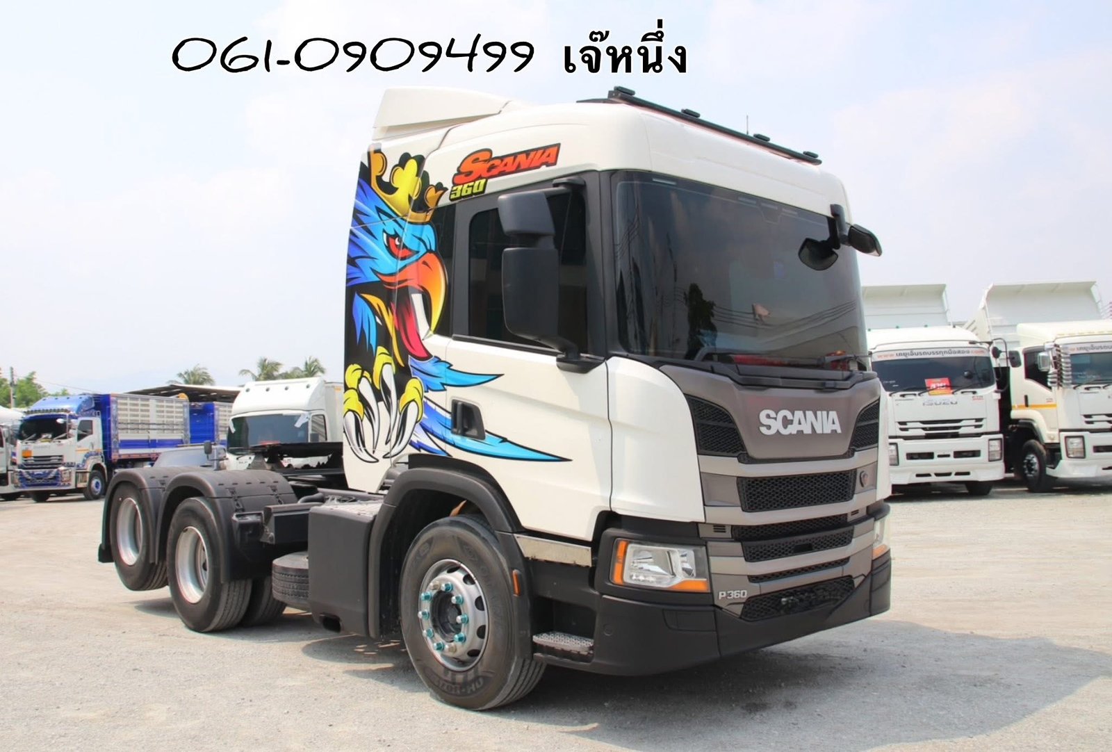 สิบล้อหัวลาก SCANIA 360 แรงม้า ปี 2563 (7781)