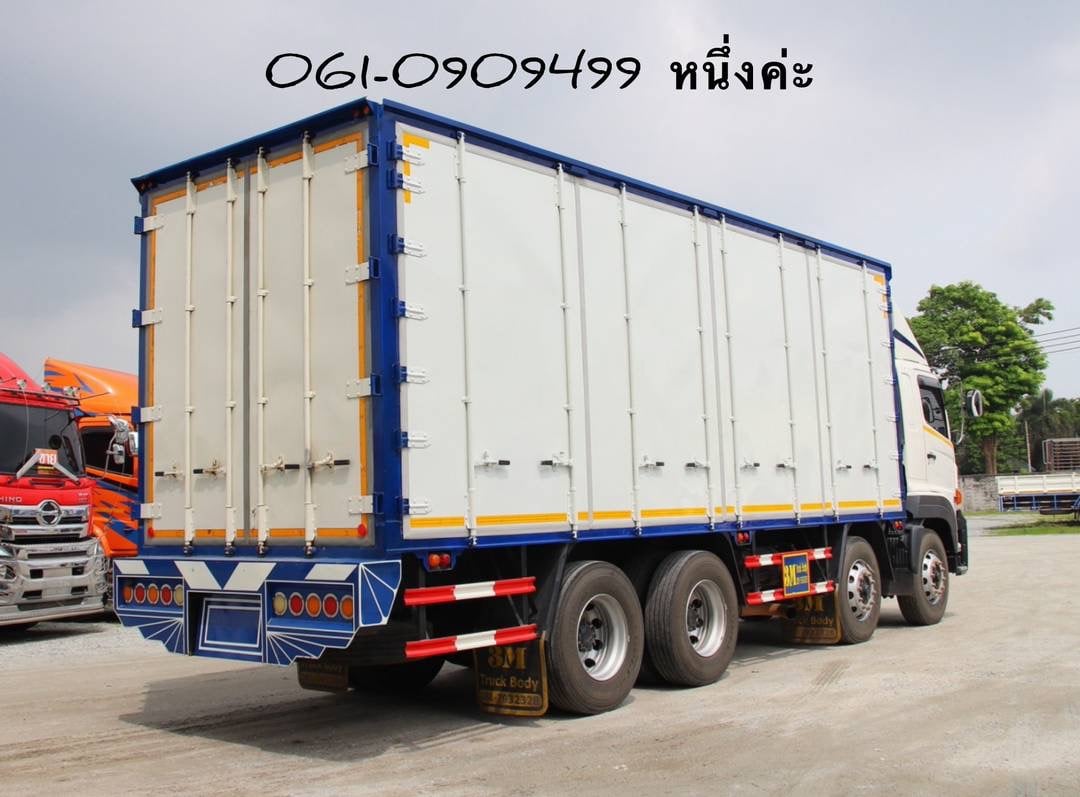 สิบสองล้อตู้ Hino GY2P 380 แรงม้า ปี 2565 (2556) สิบสองล้อตู้ Hino GY2P 380 แรงม้า ปี 2565 (2556)