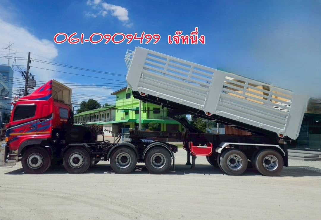 สิบสองล้อหัวลาก+หางเซมิดั้มพ์ Hino Victor 344 แรง ปี 66 (1246) สิบสองล้อหัวลาก+หางเซมิดั้มพ์ Hino Victor 344 แรง ปี 66 (1246)