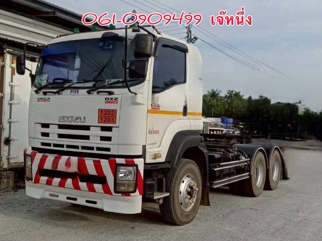 สิบล้อหัวลาก Isuzu Gxz
3860 แรงม้า ปี 2555 (6863)