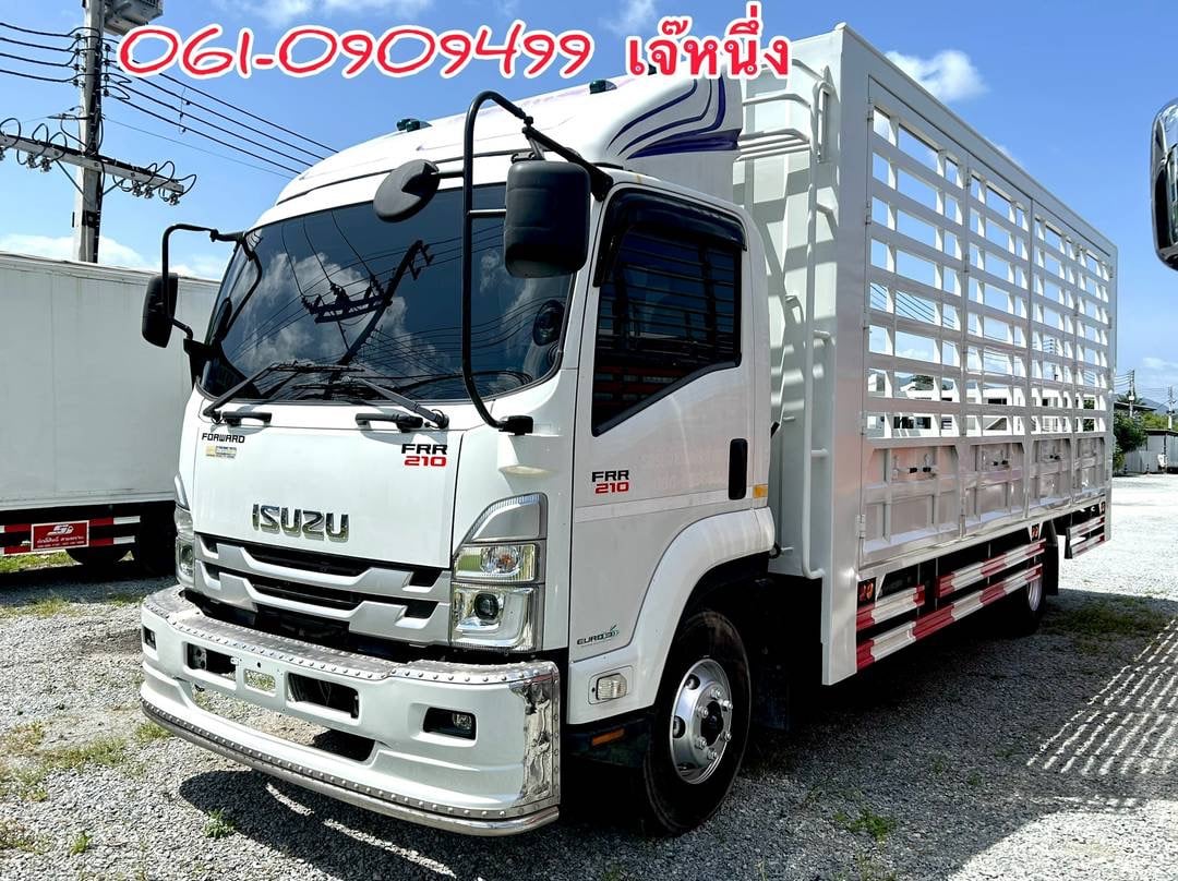 หกล้อคอก Isuzu Frr 210 แรงม้า ปี 2565 (1694) หกล้อคอก Isuzu Frr 210 แรงม้า ปี 2565 (1694)
