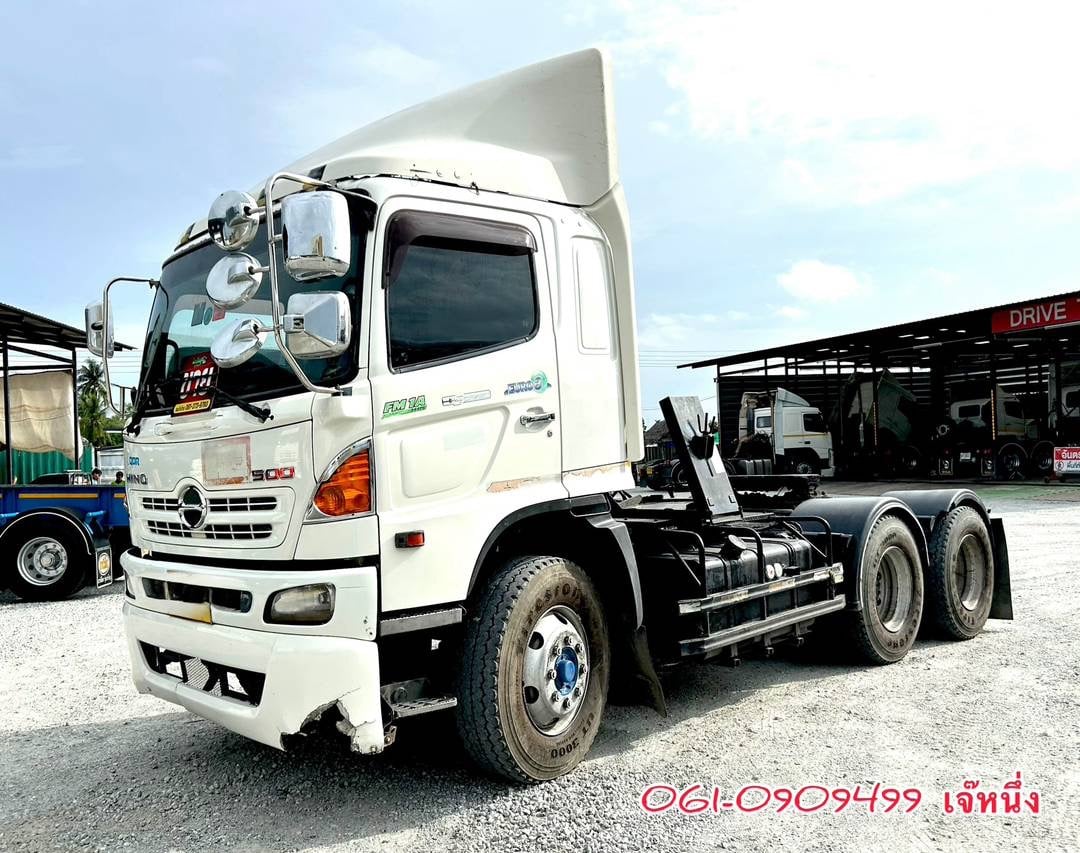 สิบล้อหัวลาก HINO FM1A 344 แรงม้า ปี 2556 (4986) สิบล้อหัวลาก HINO FM1A 344 แรงม้า ปี 2556 (4986)