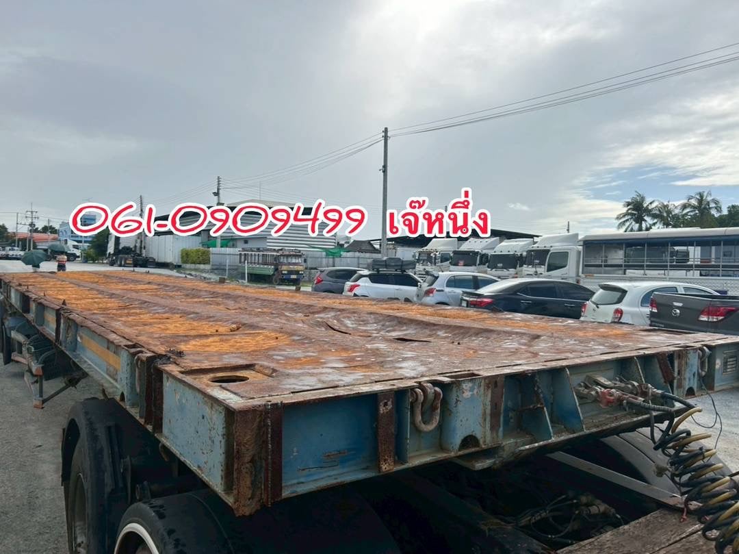 หางพื้นเรียบสามเพลา อู่ สามมิตร ปี 2553 (2298) หางพื้นเรียบสามเพลา อู่ สามมิตร ปี 2553 (2298)