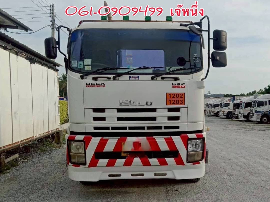 สิบล้อหัวลาก Isuzu Gxz
3860 แรงม้า ปี 2555 (6863)
