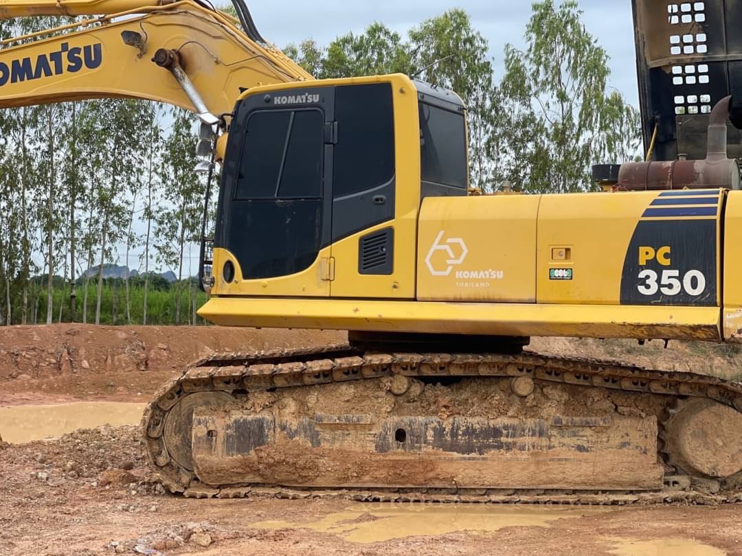 KOMATSU PC350-8 MO กล้องหลัง จอเหลือง ทำงาน 13,494 ชั่วโมง แท้ ๆ มือเดียวจาก ศูนย์ KOMATSU PC350-8 MO กล้องหลัง จอเหลือง ทำงาน 13,494 ชั่วโมง แท้ ๆ มือเดียวจาก ศูนย์