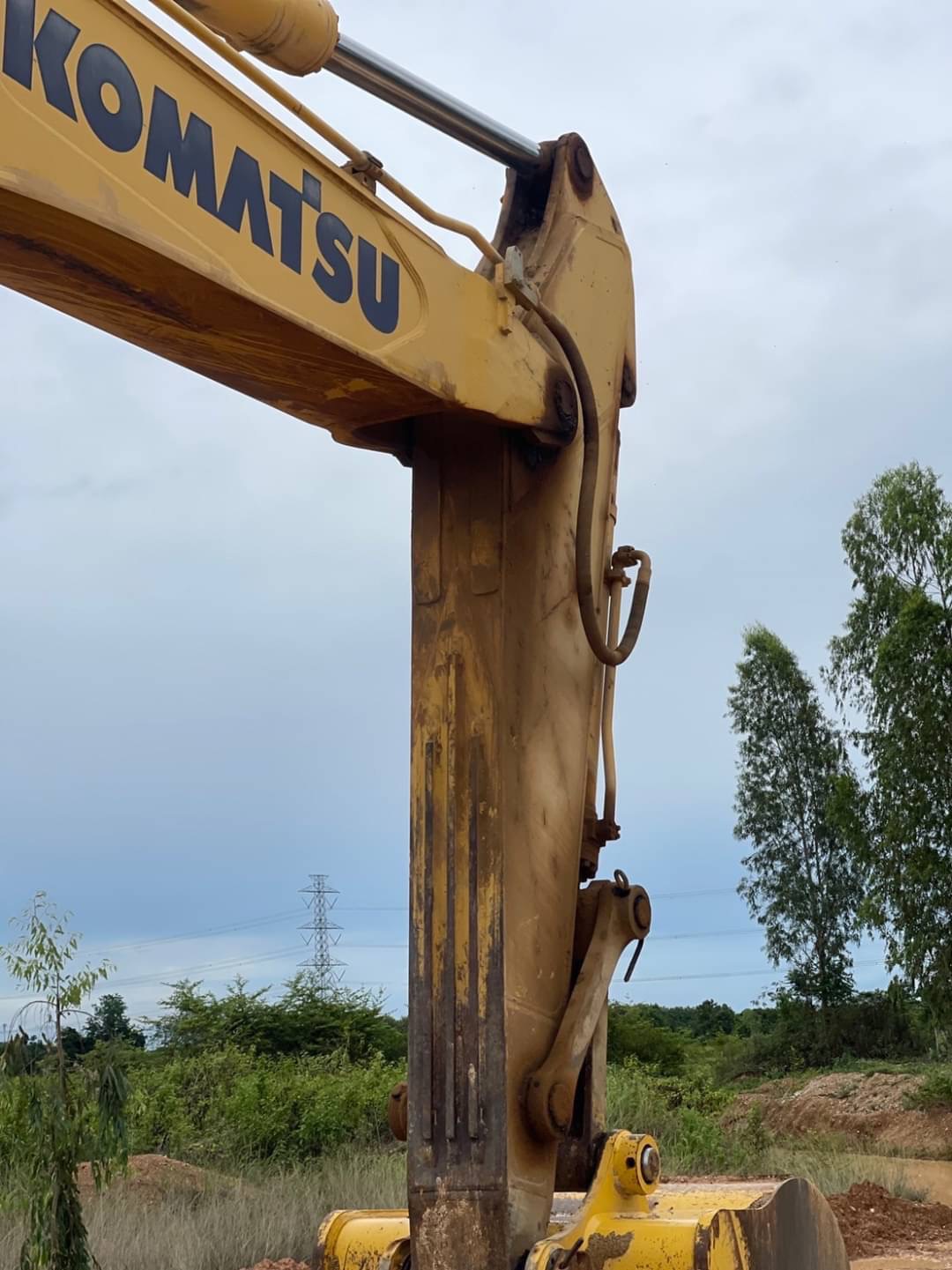 KOMATSU PC350-8 MO กล้องหลัง จอเหลือง ทำงาน 13,494 ชั่วโมง แท้ ๆ มือเดียวจาก ศูนย์